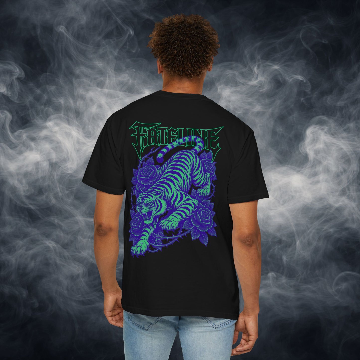 Fateline Tiger Graphic Tee Shirt