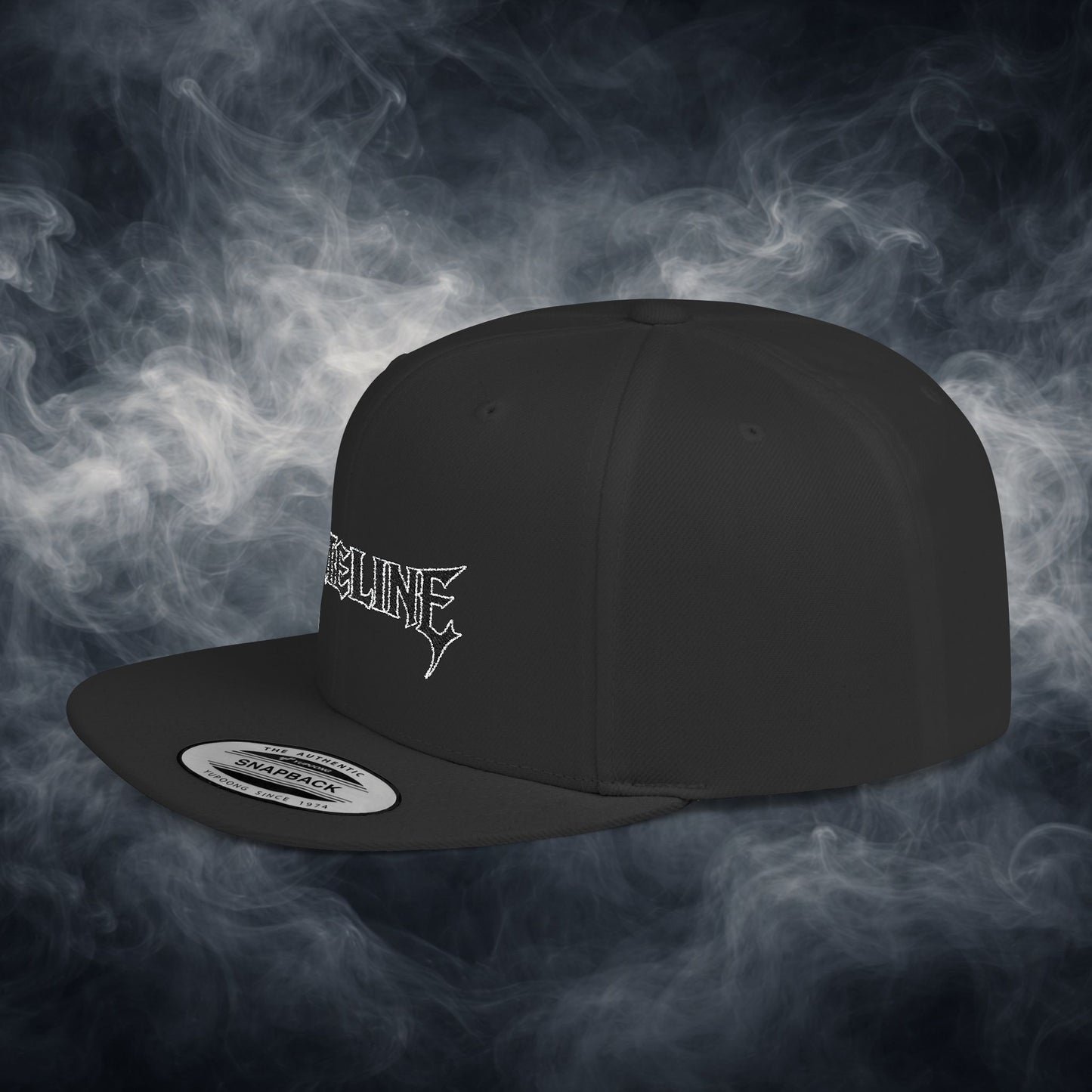 Flat Bill Snapback Hat — Fateline Logo, Multiple Colors
