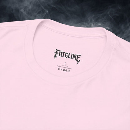 Lucky 8 Dragon T-Shirt — "Fateline" Chinese Script Graphic