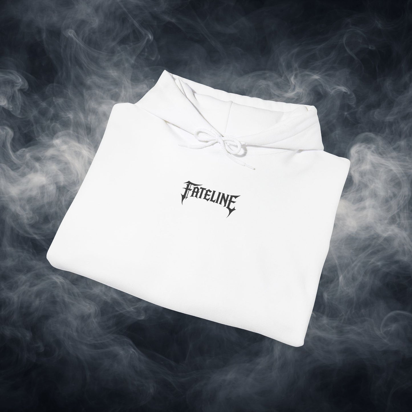 Fateline Logo Hoodie — Comfy Solid Pullover Sweatshirt