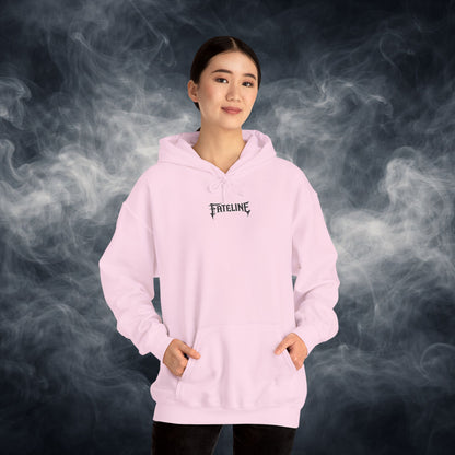 Fateline Logo Hoodie — Comfy Solid Pullover Sweatshirt