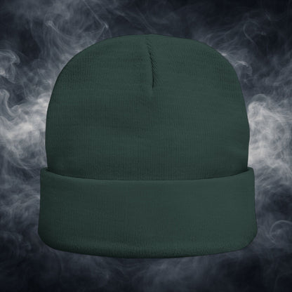 Fateline Logo Embroidered Knit Beanie — Warm Winter Hat