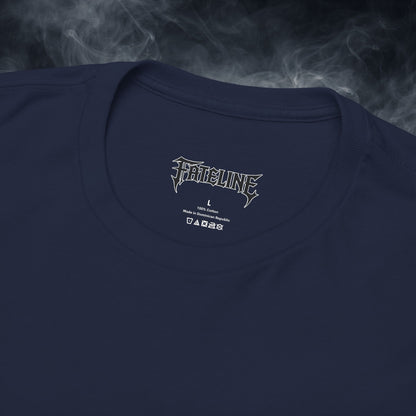 Lucky 8 Dragon T-Shirt — "Fateline" Chinese Script Graphic