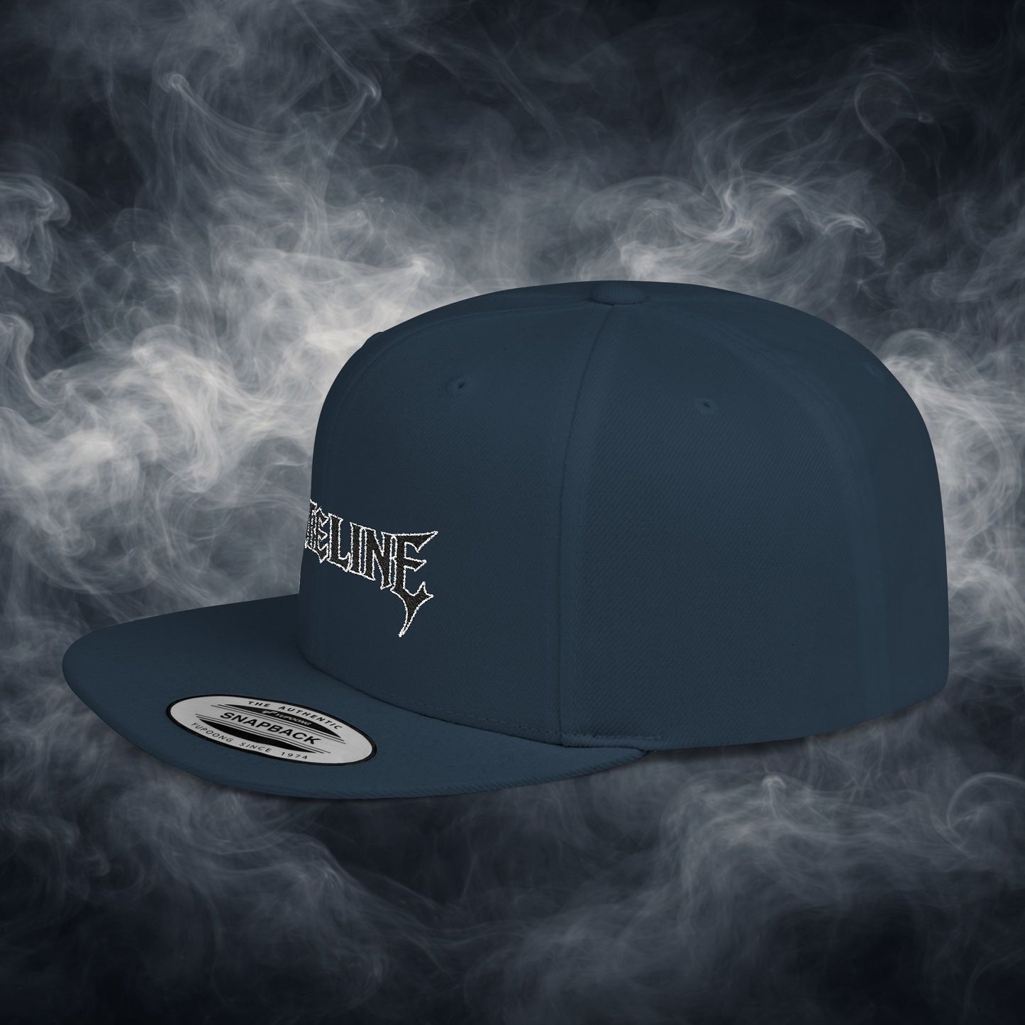 Flat Bill Snapback Hat — Fateline Logo, Multiple Colors