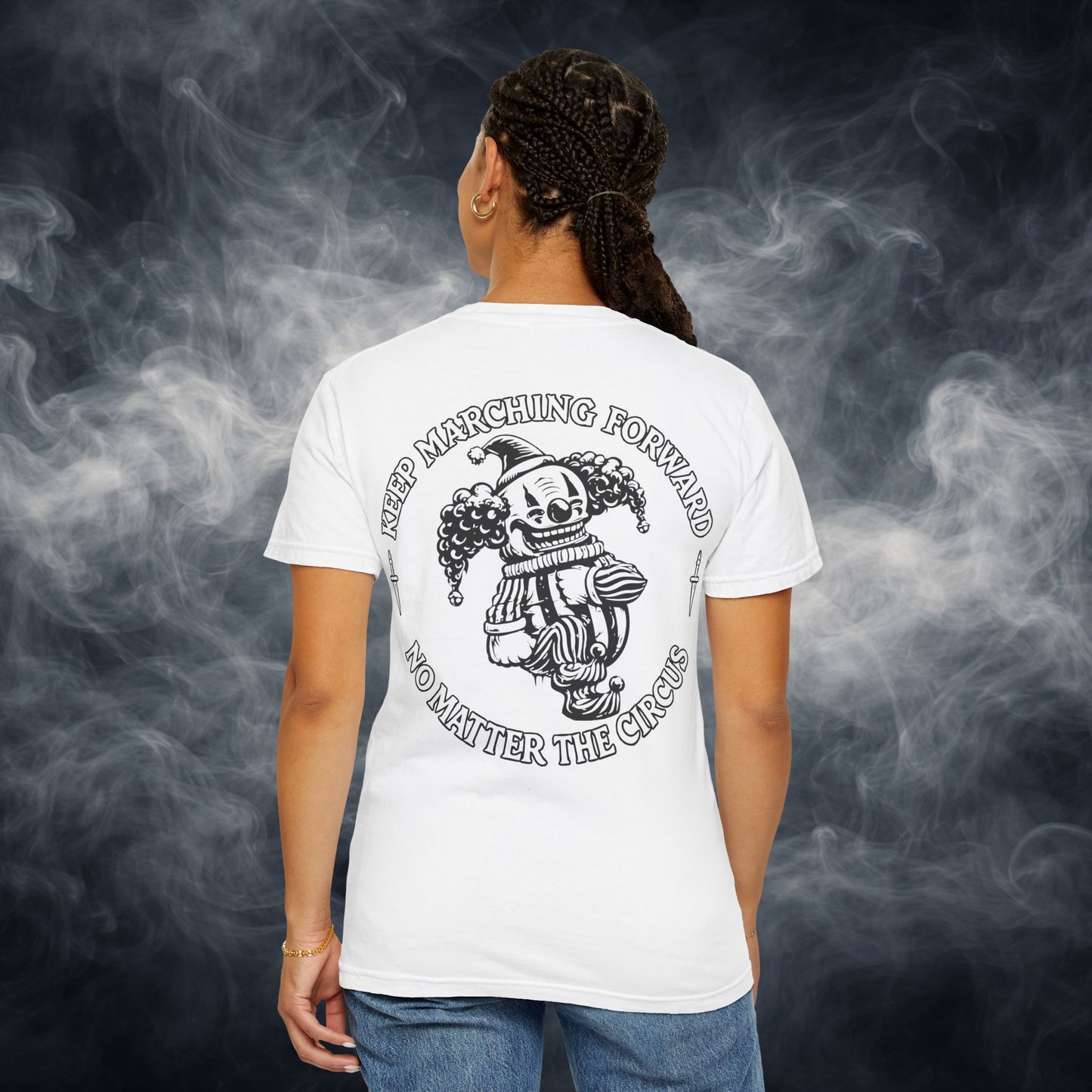 Keep Marching Forward Clown T-Shirt — Fateline Graphic Tee