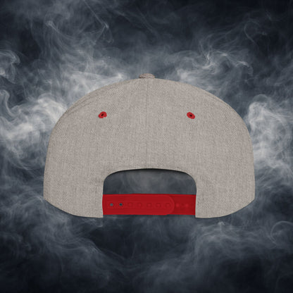 Flat Bill Snapback Hat — Fateline Logo, Multiple Colors