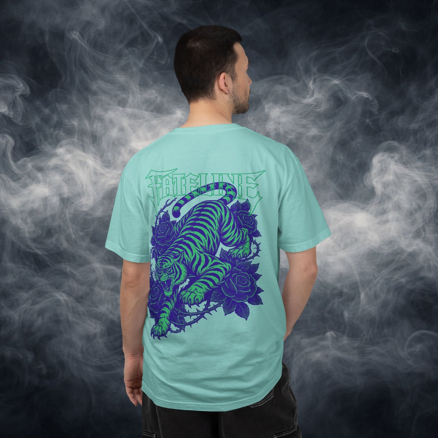 Fateline Tiger Graphic Tee Shirt