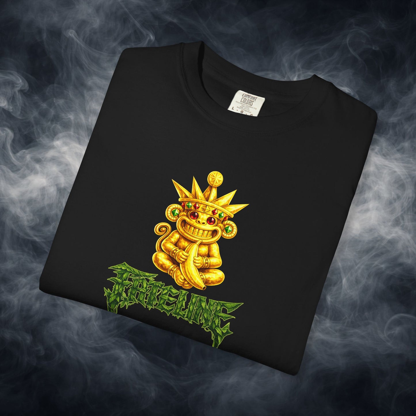 Lucky Golden Monkey Totem T-Shirt — Good Fortune Graphic