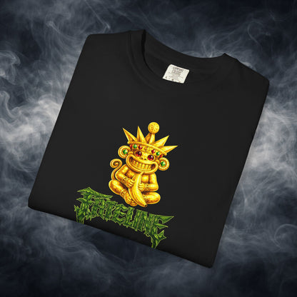 Lucky Golden Monkey Totem T-Shirt — Good Fortune Graphic
