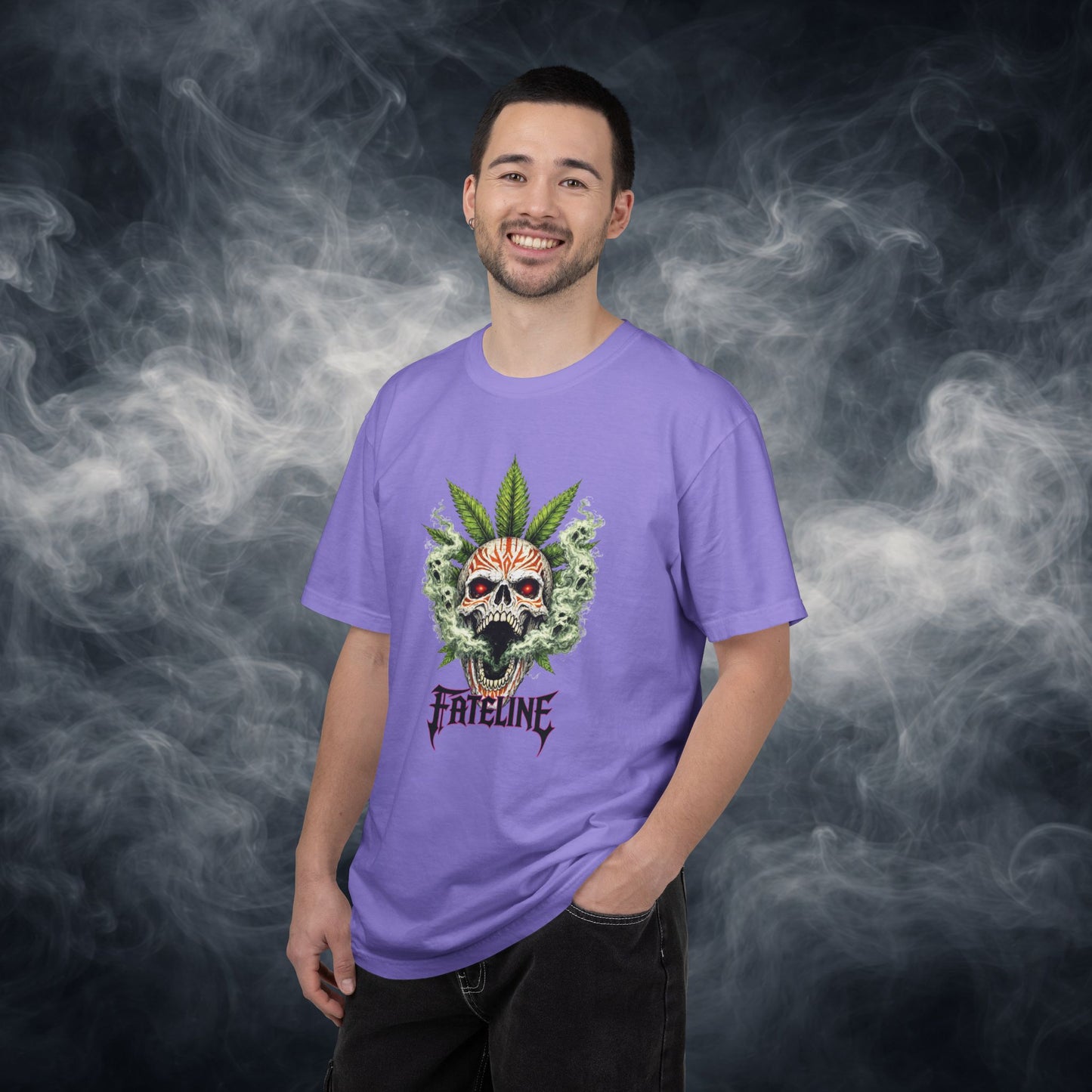 Smoke Skull T-Shirt — Fateline Graphic Tee
