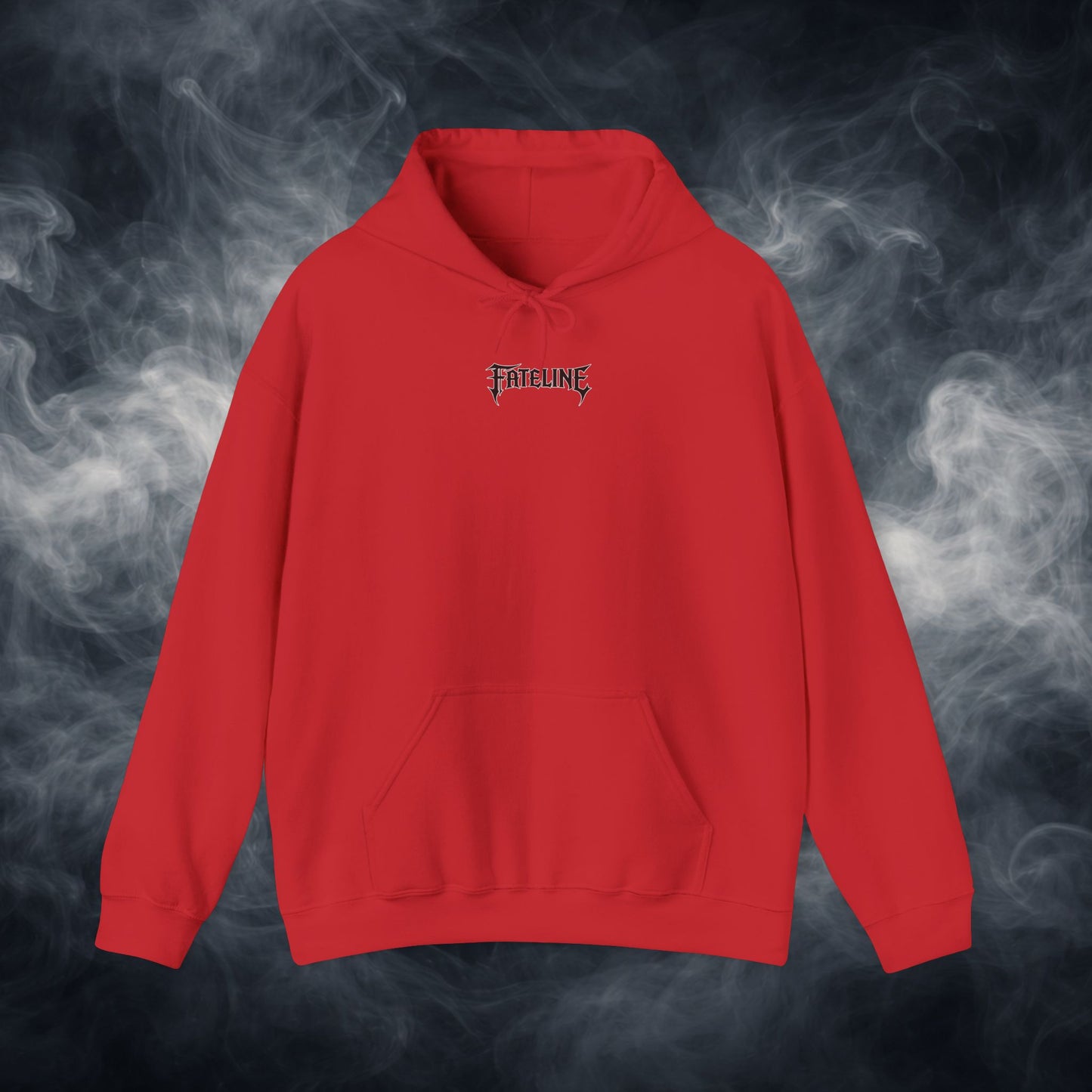 Fateline Logo Hoodie — Comfy Solid Pullover Sweatshirt
