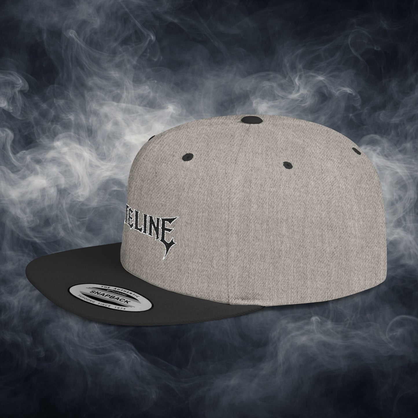 Flat Bill Snapback Hat — Fateline Logo, Multiple Colors