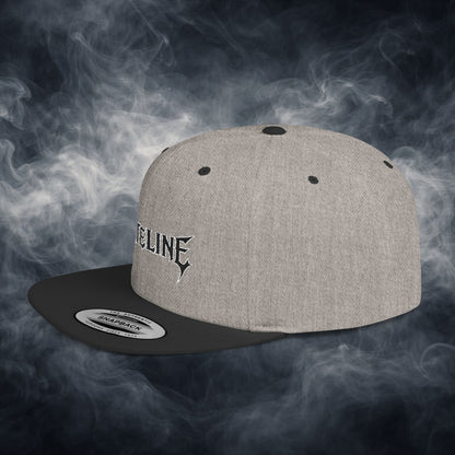Flat Bill Snapback Hat — Fateline Logo, Multiple Colors