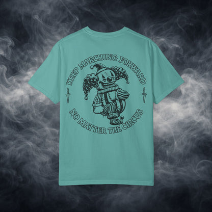 Keep Marching Forward Clown T-Shirt — Fateline Graphic Tee