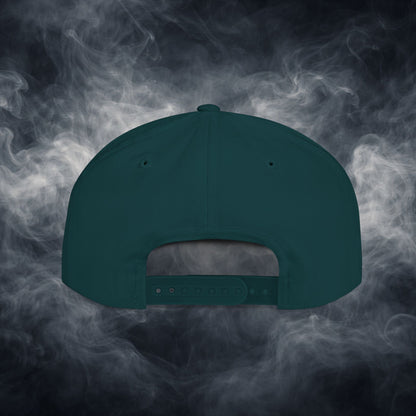 Flat Bill Snapback Hat — Fateline Logo, Multiple Colors