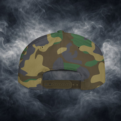 Flat Bill Snapback Hat — Fateline Logo, Multiple Colors