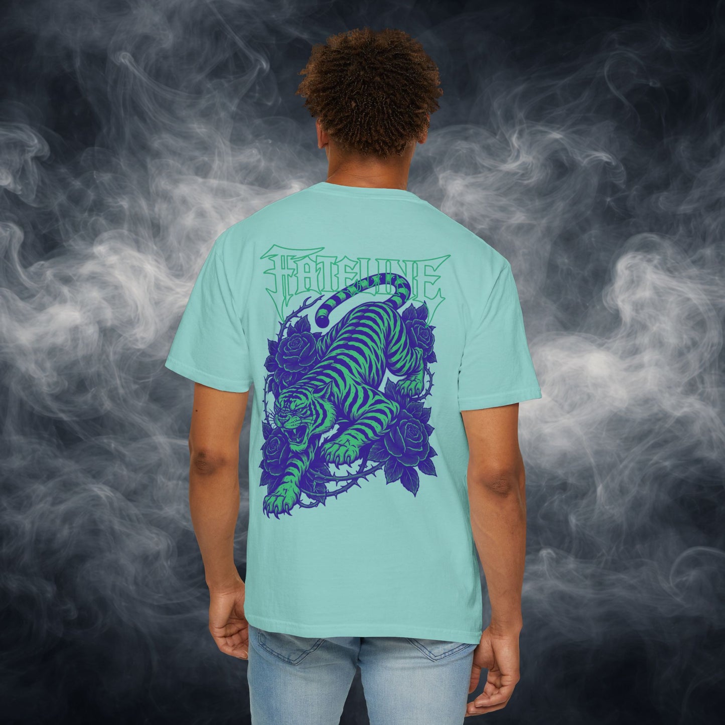 Fateline Tiger Graphic Tee Shirt