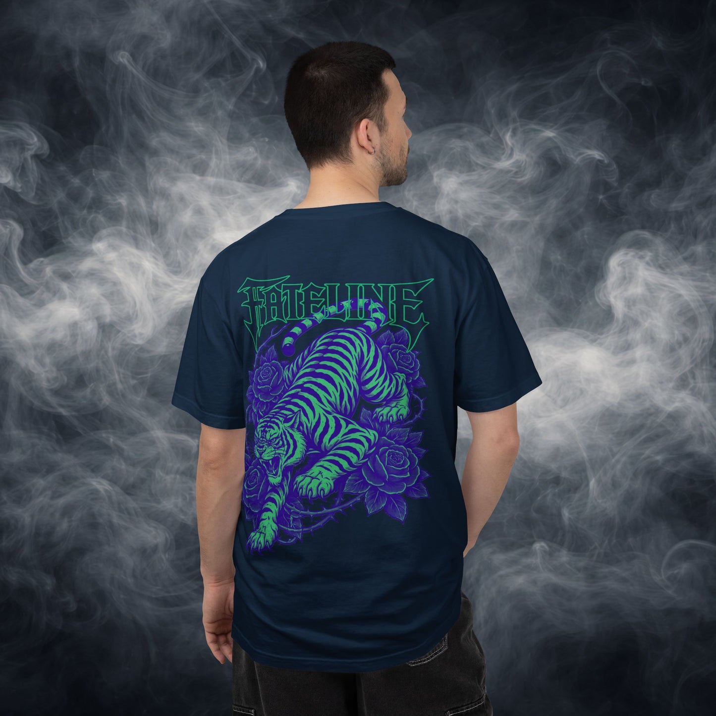 Fateline Tiger Graphic Tee Shirt