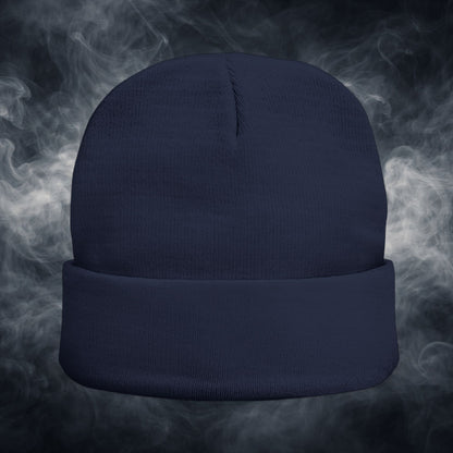 Fateline Logo Embroidered Knit Beanie — Warm Winter Hat