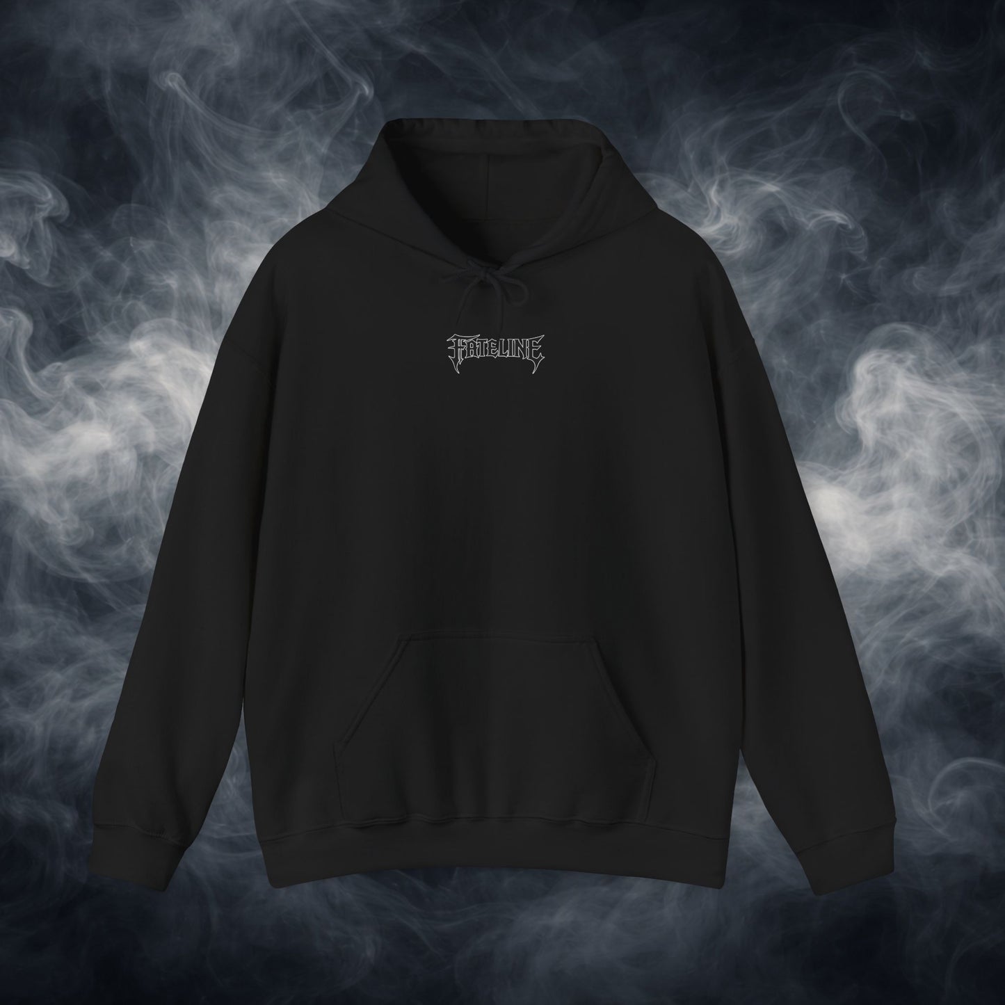 Fateline Logo Hoodie — Comfy Solid Pullover Sweatshirt