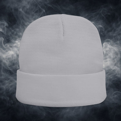 Fateline Logo Embroidered Knit Beanie — Warm Winter Hat