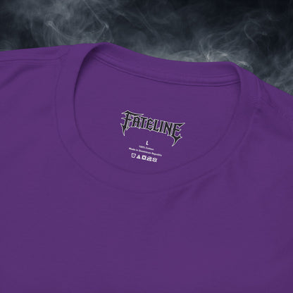 Lucky 8 Dragon T-Shirt — "Fateline" Chinese Script Graphic