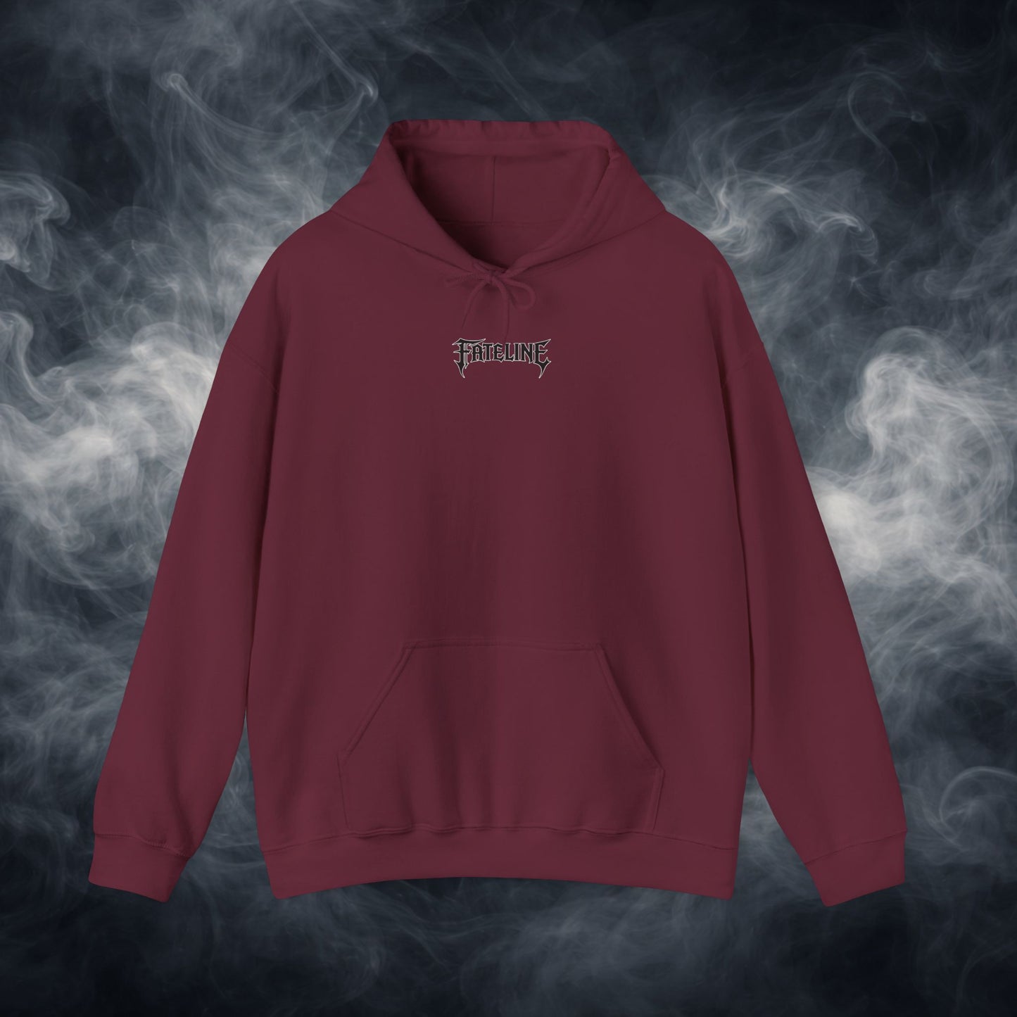 Fateline Logo Hoodie — Comfy Solid Pullover Sweatshirt