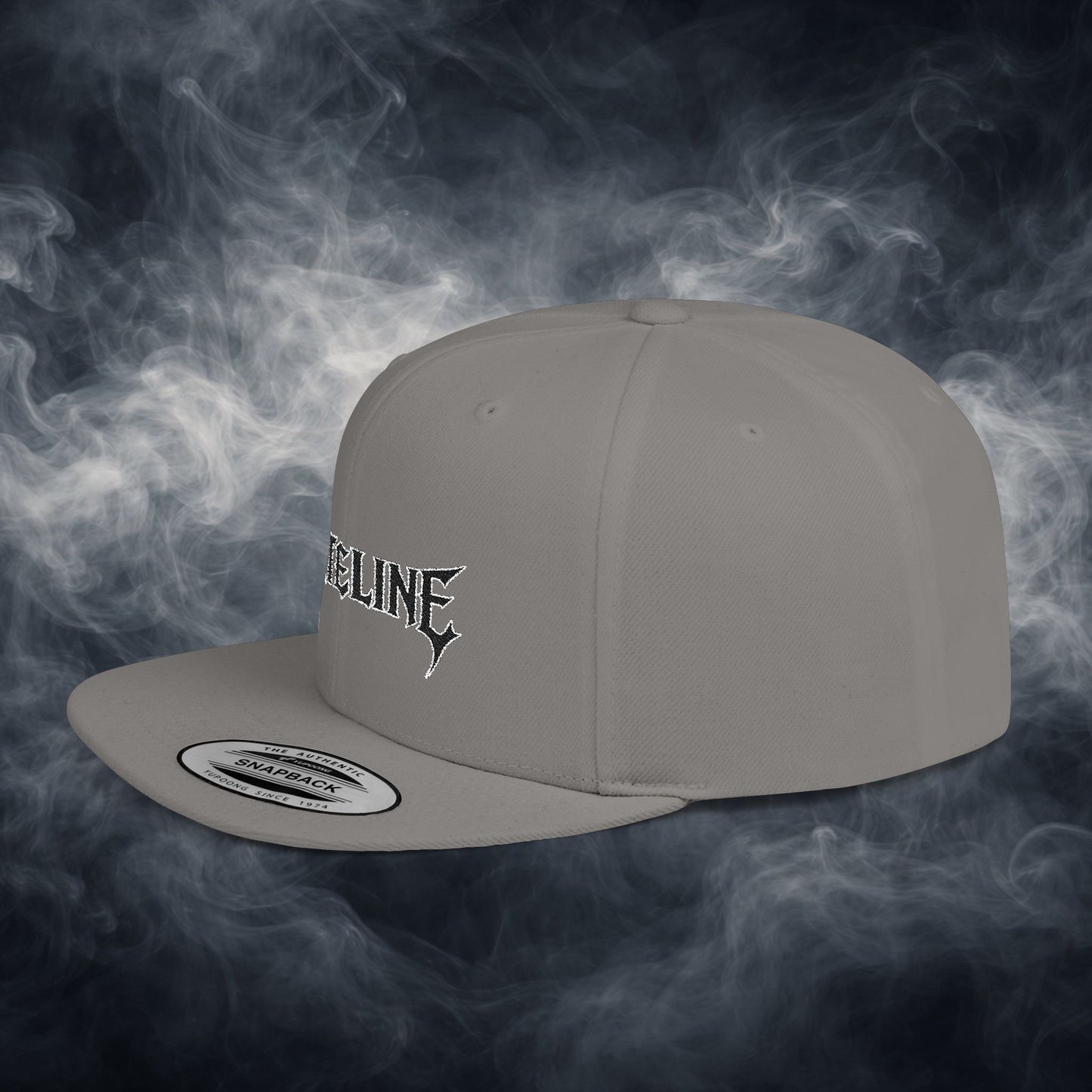 Flat Bill Snapback Hat — Fateline Logo, Multiple Colors