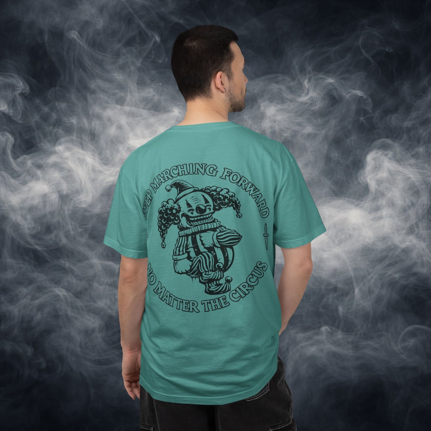 Keep Marching Forward Clown T-Shirt — Fateline Graphic Tee
