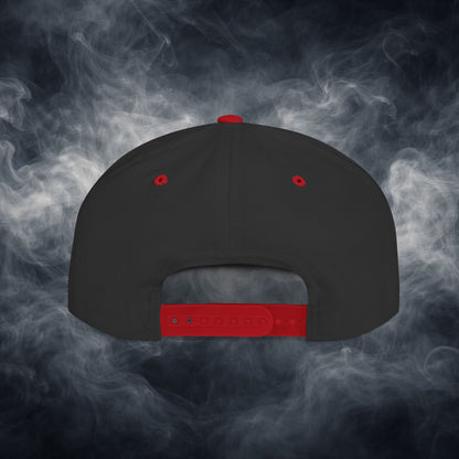 Flat Bill Snapback Hat — Fateline Logo, Multiple Colors