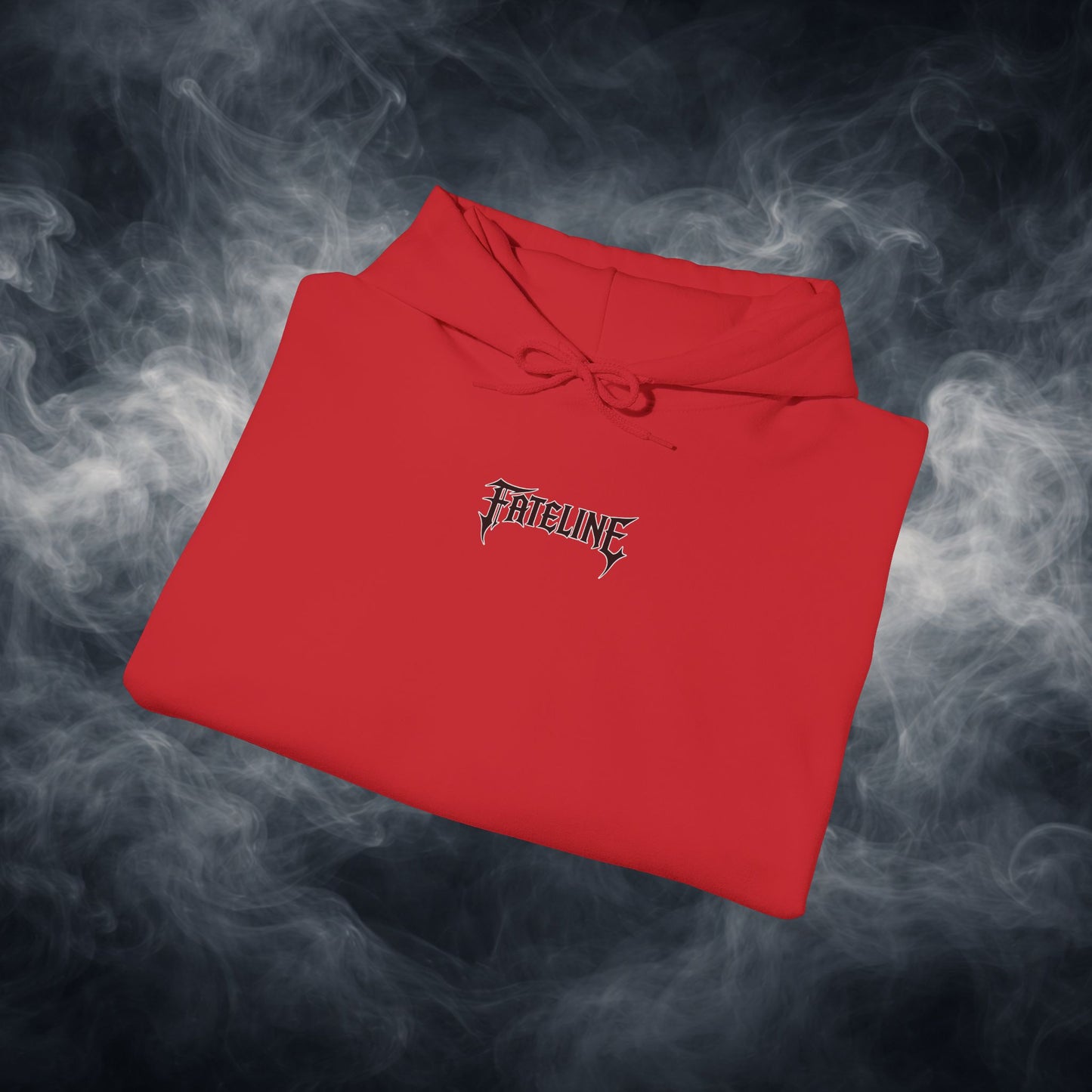 Fateline Logo Hoodie — Comfy Solid Pullover Sweatshirt