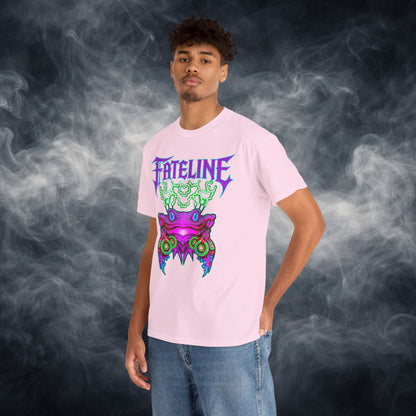 Fateline Frog Graphic Tee — Neon Psychedelic T Shirt