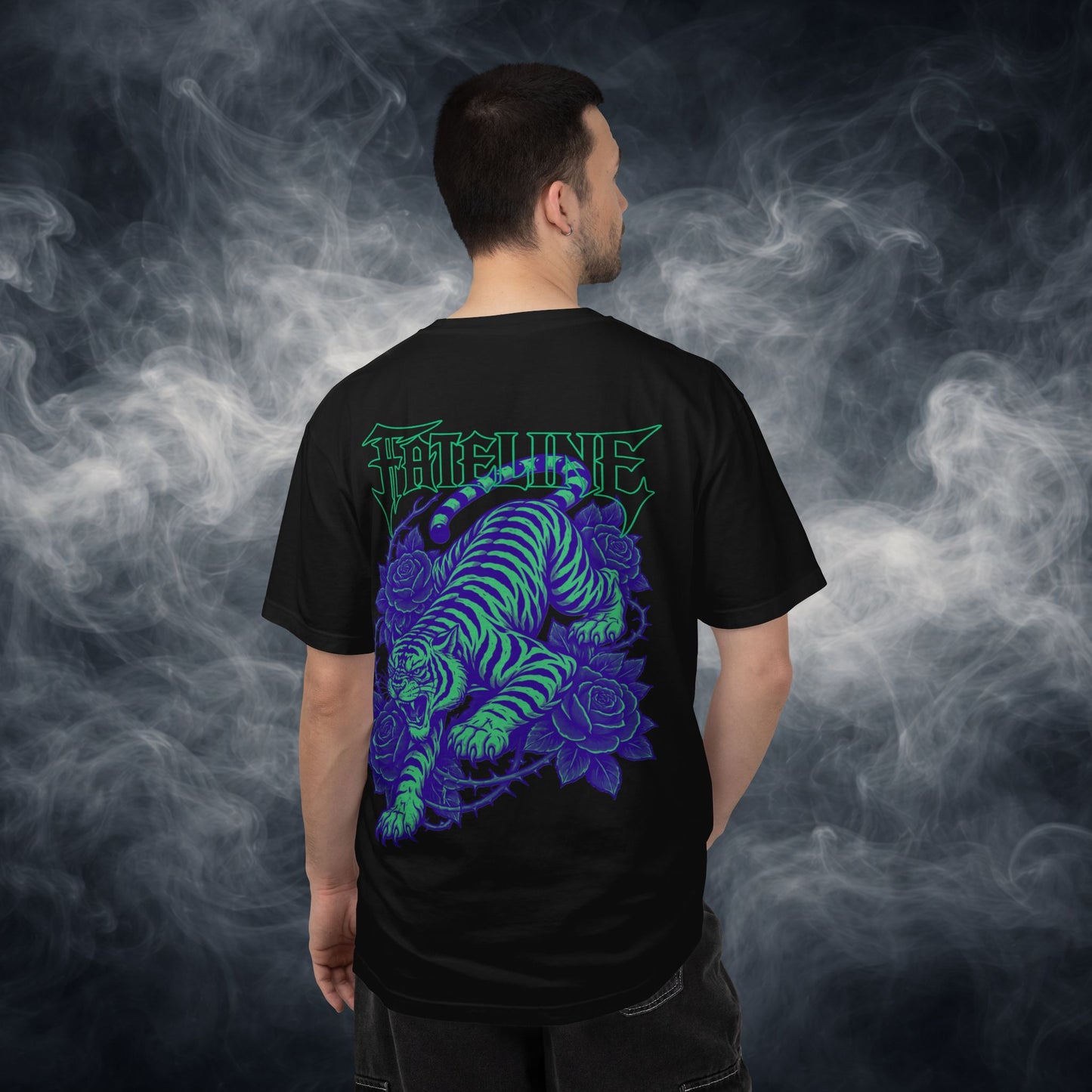 Fateline Tiger Graphic Tee Shirt