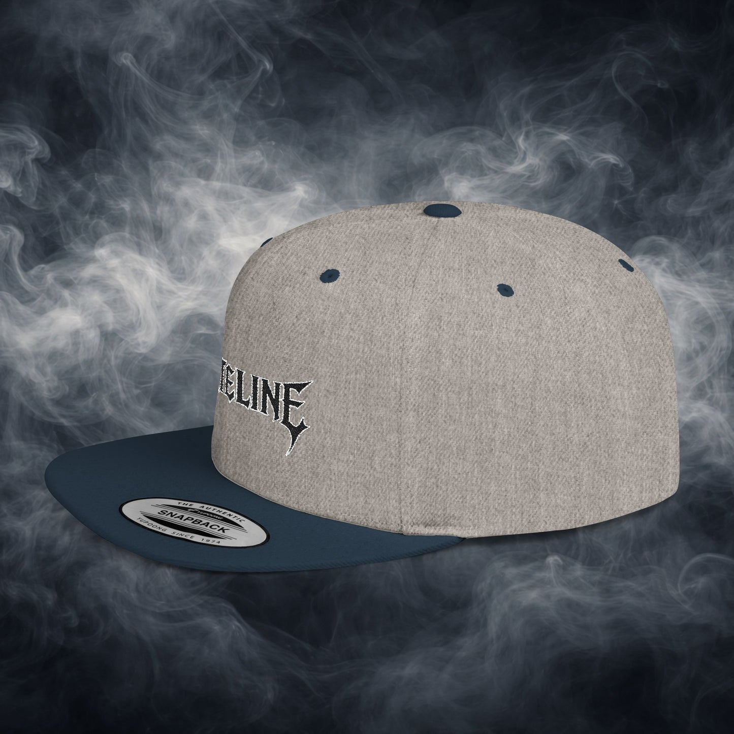 Flat Bill Snapback Hat — Fateline Logo, Multiple Colors