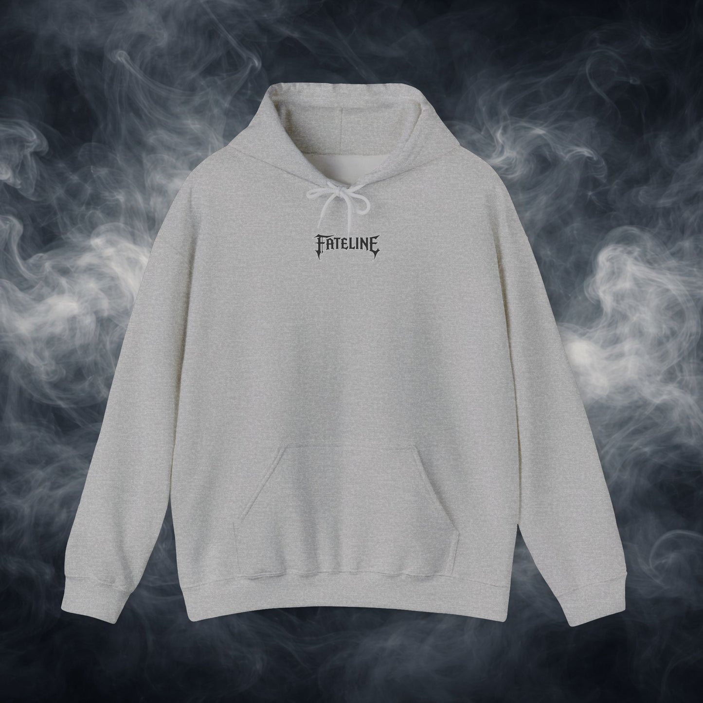 Fateline Logo Hoodie — Comfy Solid Pullover Sweatshirt