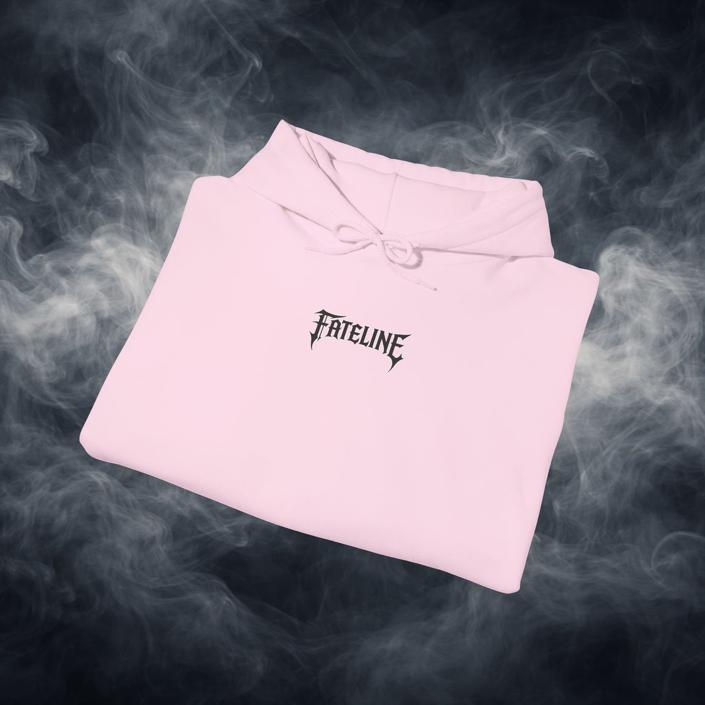 Fateline Logo Hoodie — Comfy Solid Pullover Sweatshirt