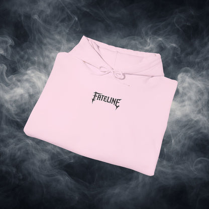 Fateline Logo Hoodie — Comfy Solid Pullover Sweatshirt