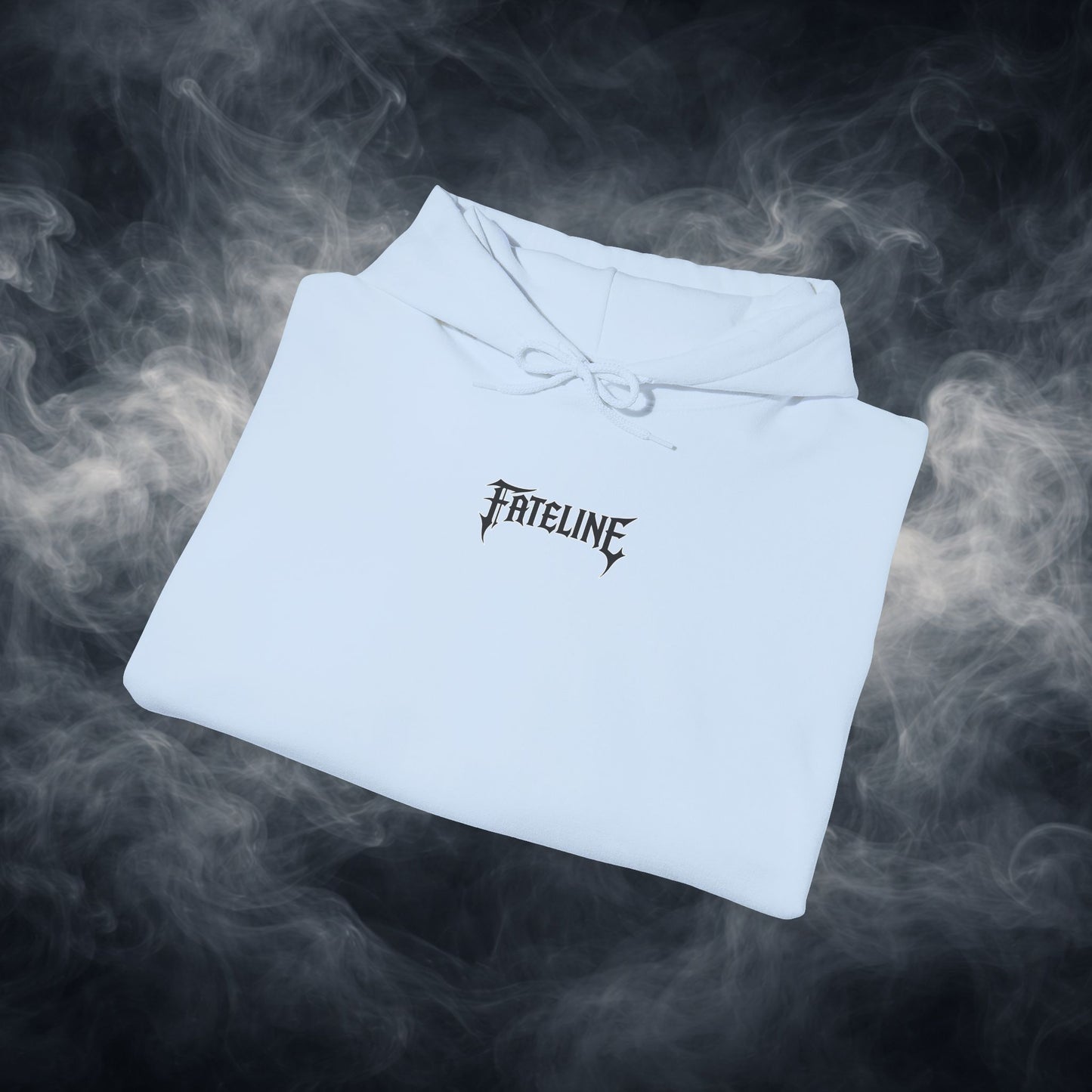 Fateline Logo Hoodie — Comfy Solid Pullover Sweatshirt