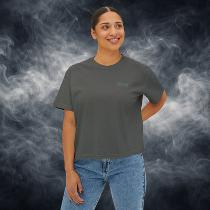 Fateline Tiger Graphic Women's Boxy Tee