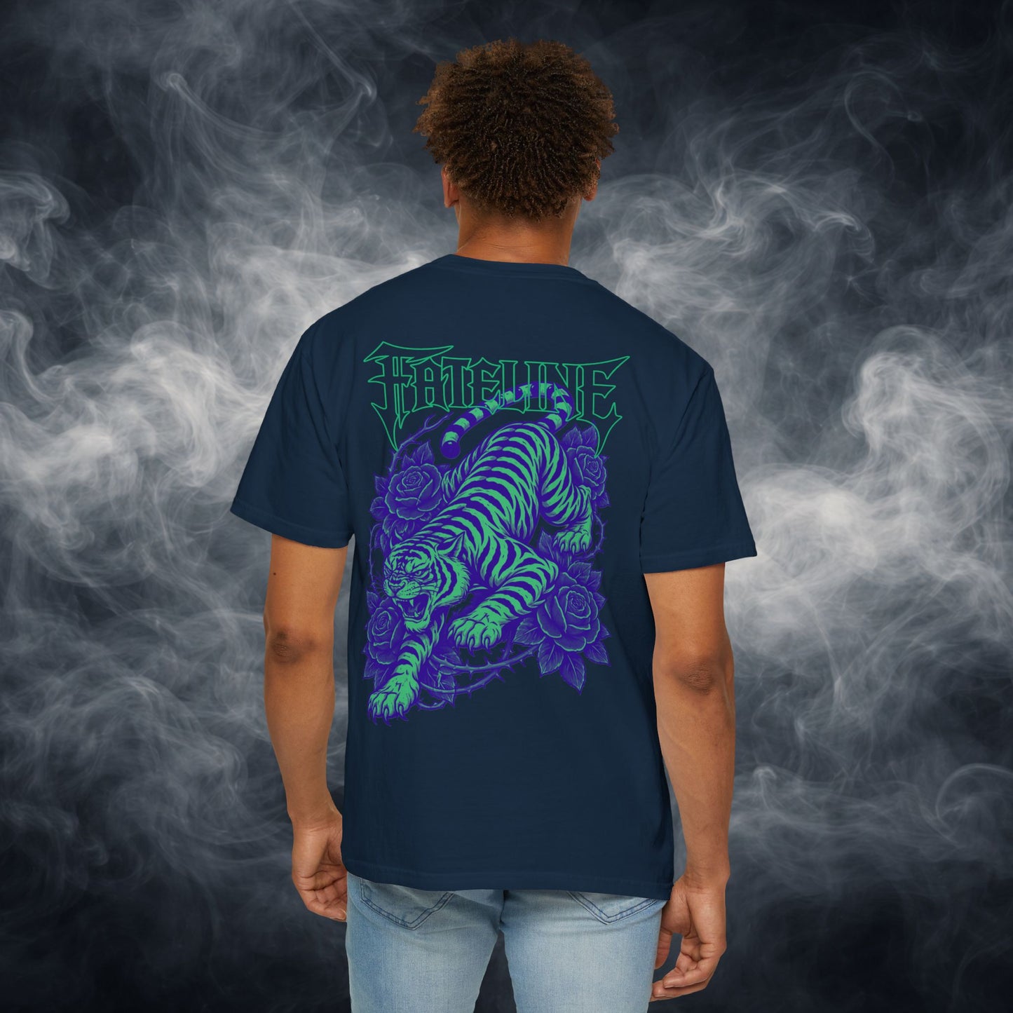 Fateline Tiger Graphic Tee Shirt