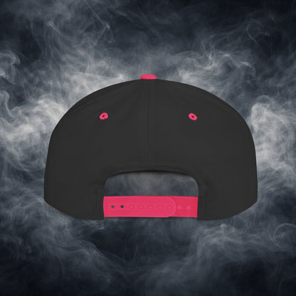 Flat Bill Snapback Hat — Fateline Logo, Multiple Colors