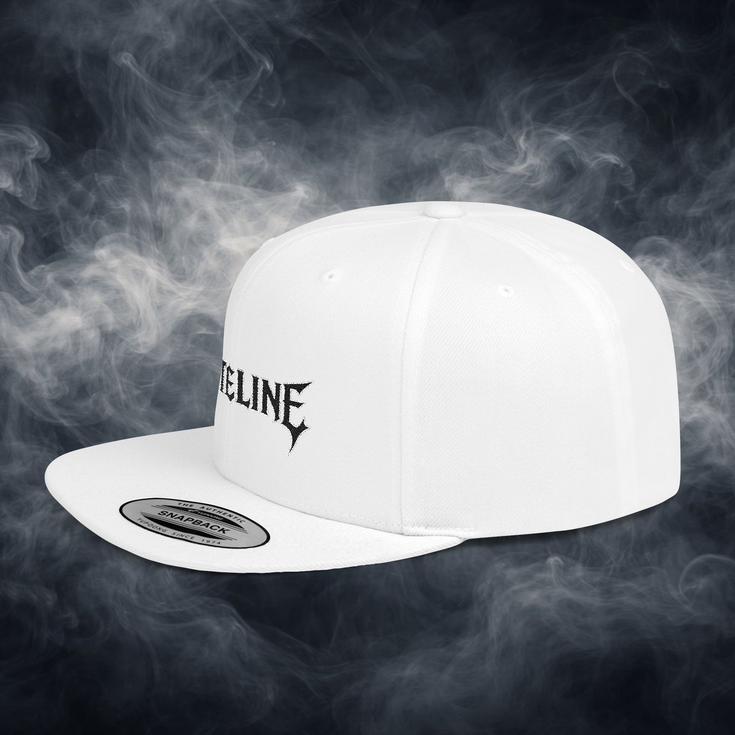 Flat Bill Snapback Hat — Fateline Logo, Multiple Colors