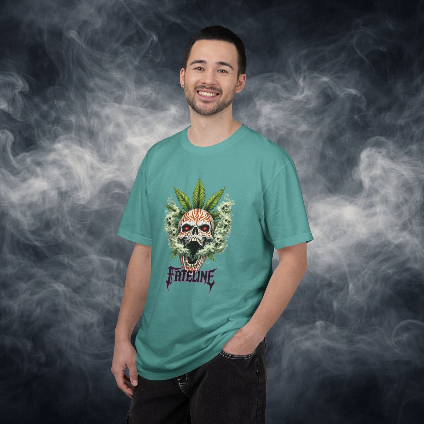 Smoke Skull T-Shirt — Fateline Graphic Tee