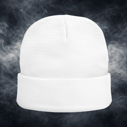 Fateline Logo Embroidered Knit Beanie — Warm Winter Hat