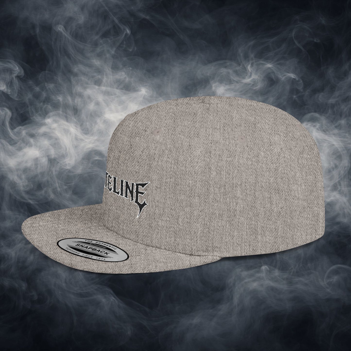 Flat Bill Snapback Hat — Fateline Logo, Multiple Colors