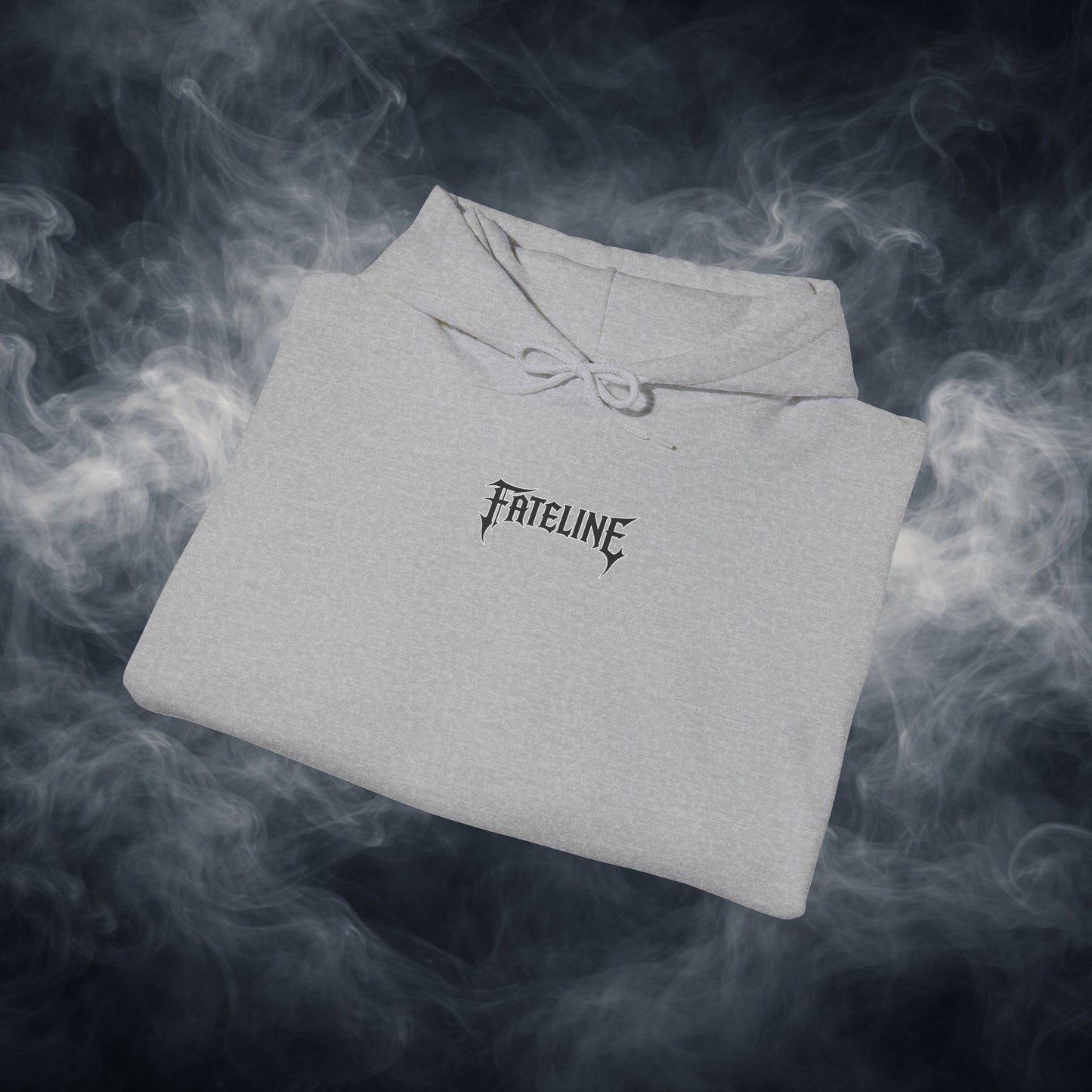 Fateline Logo Hoodie — Comfy Solid Pullover Sweatshirt