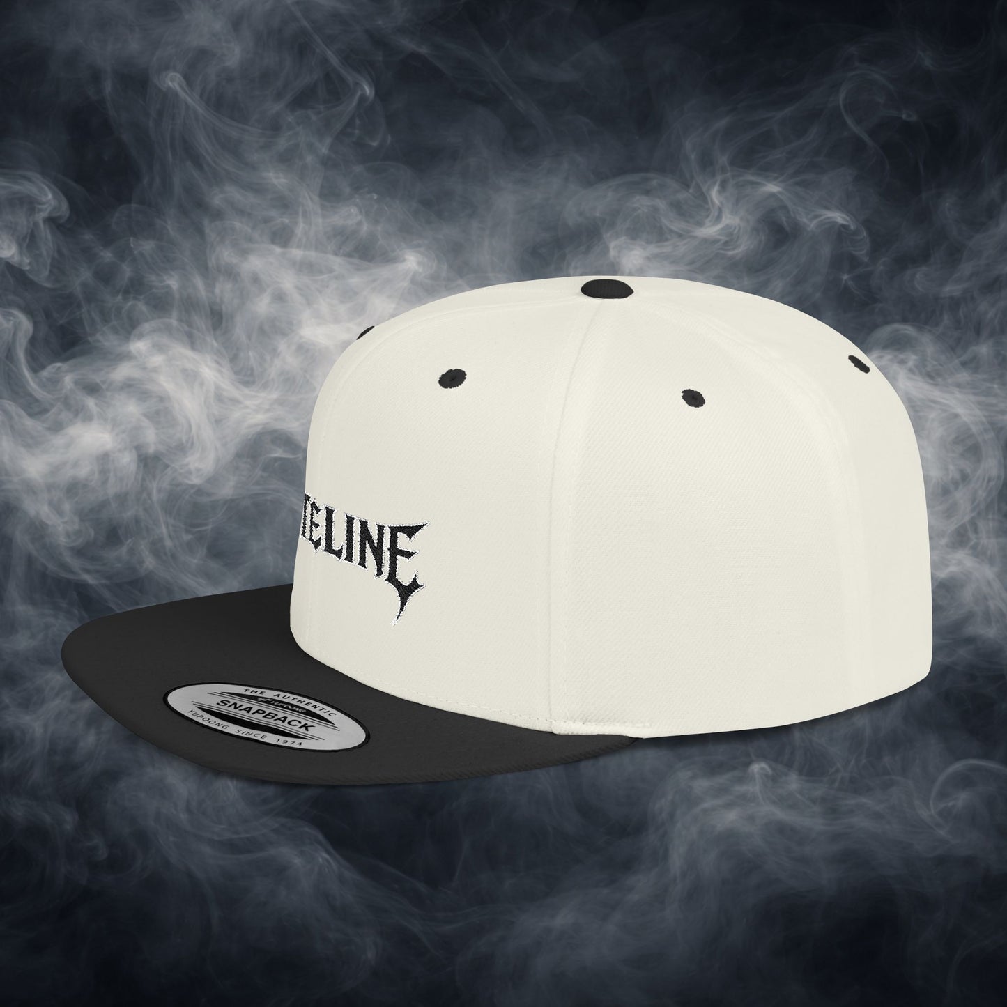 Flat Bill Snapback Hat — Fateline Logo, Multiple Colors