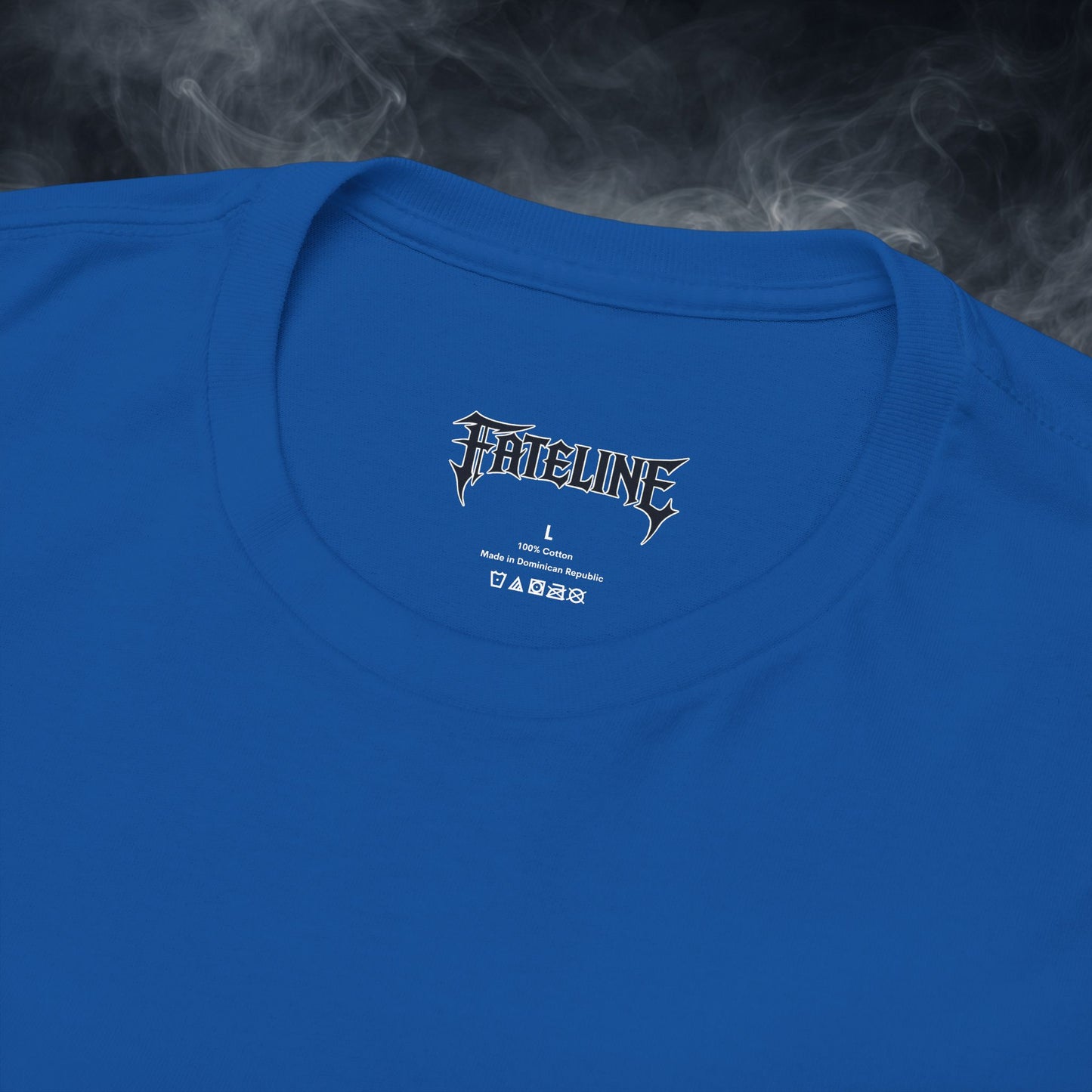 Lucky 8 Dragon T-Shirt — "Fateline" Chinese Script Graphic