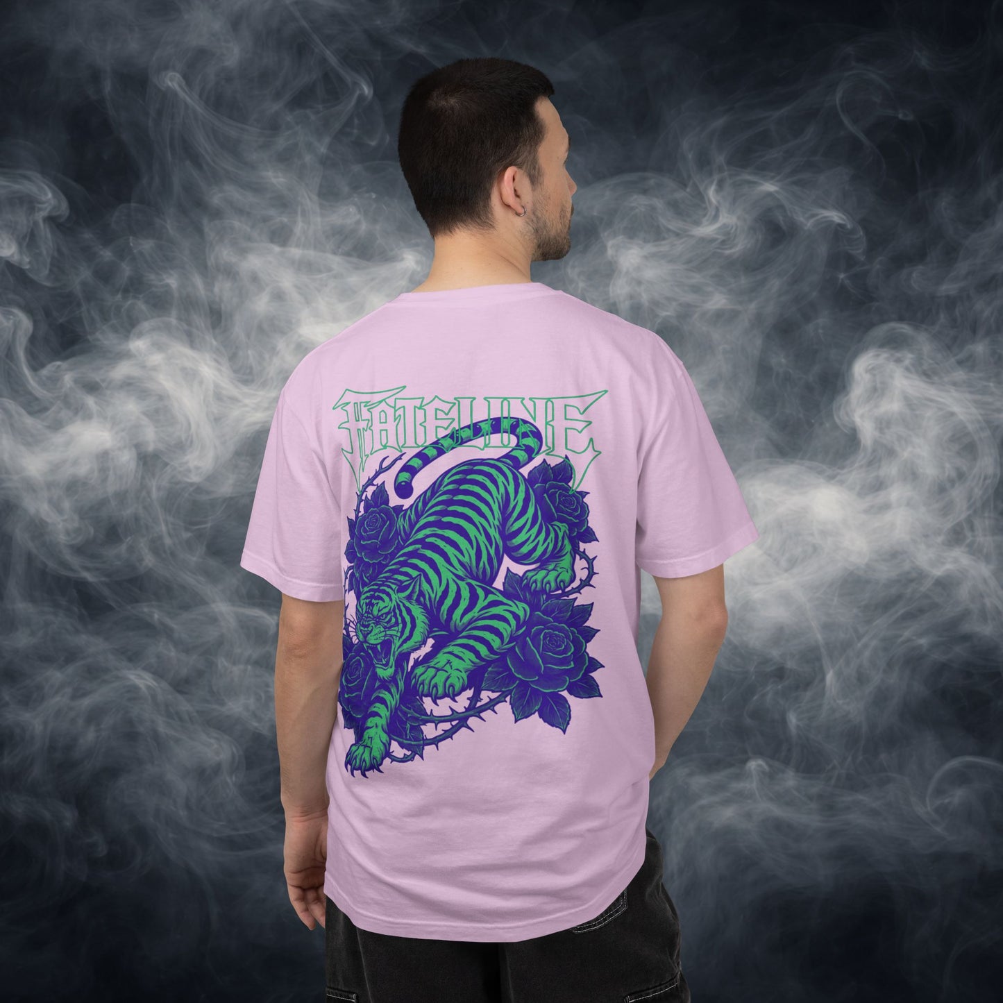 Fateline Tiger Graphic Tee Shirt