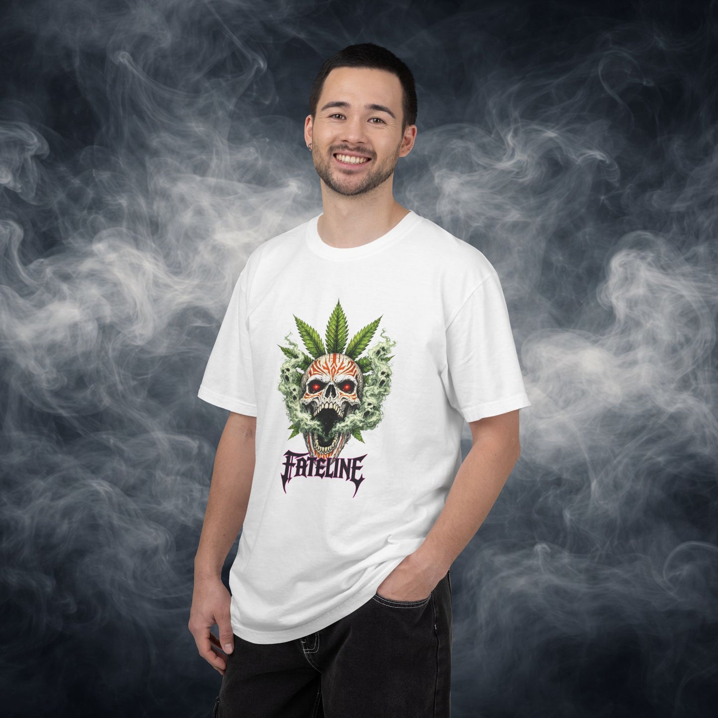 Smoke Skull T-Shirt — Fateline Graphic Tee